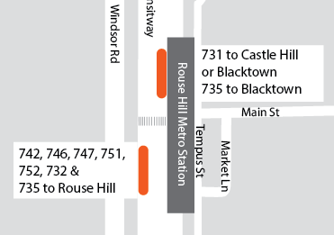 Rouse Hill Interchange Map thumb