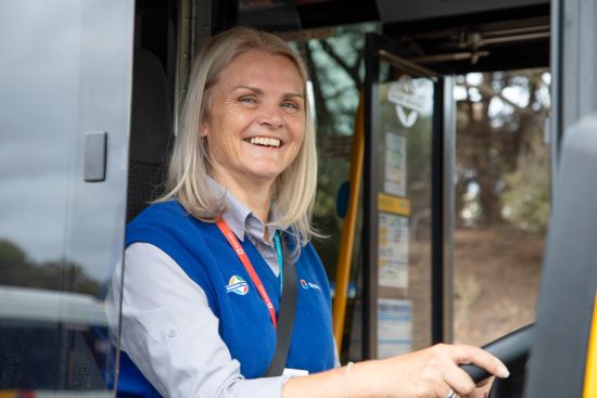 Sally-Ann Paech is makes the move to become a successful female driver at Busways Adelaide