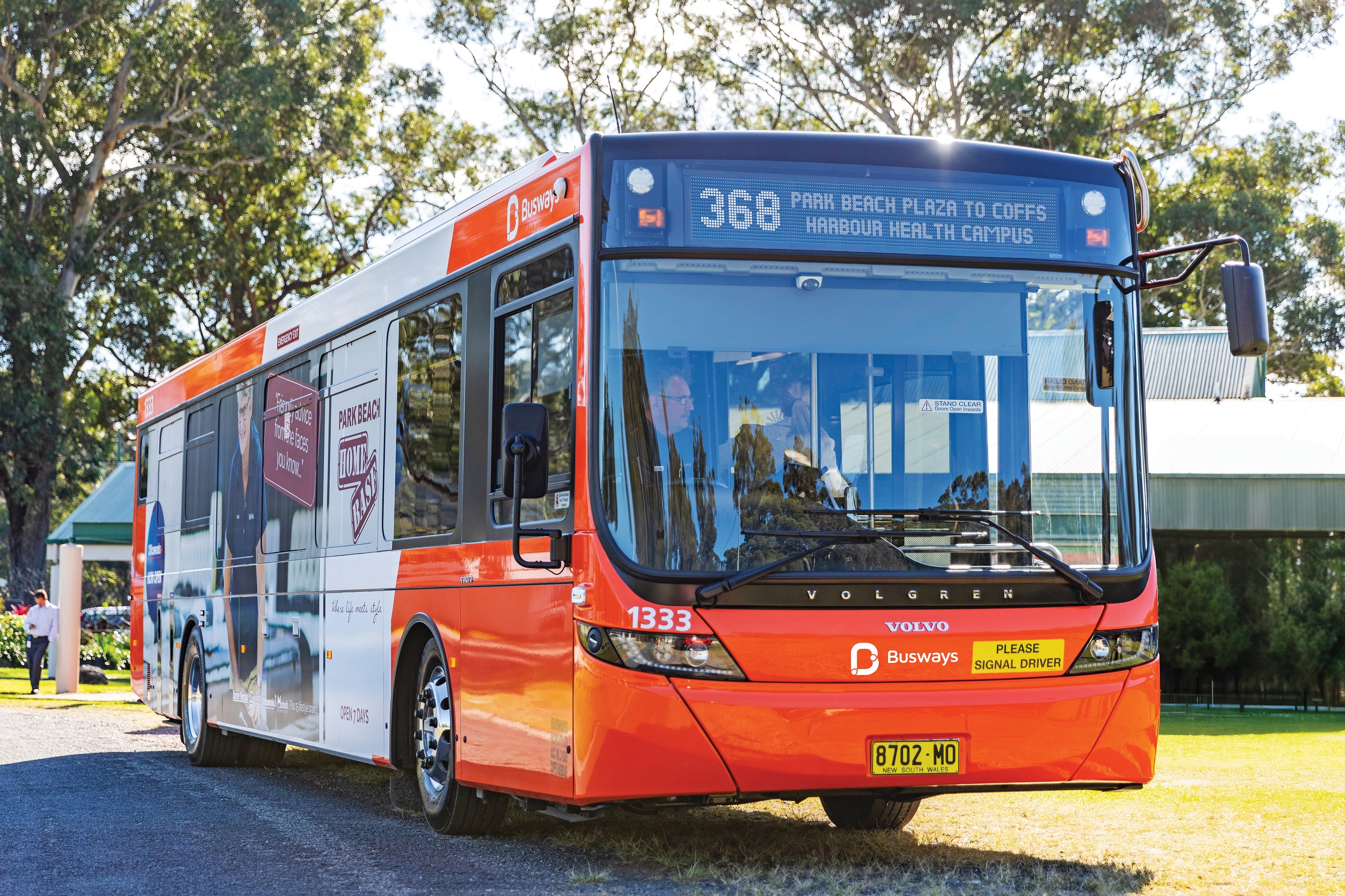 Busways Bus in Coffs Harbour