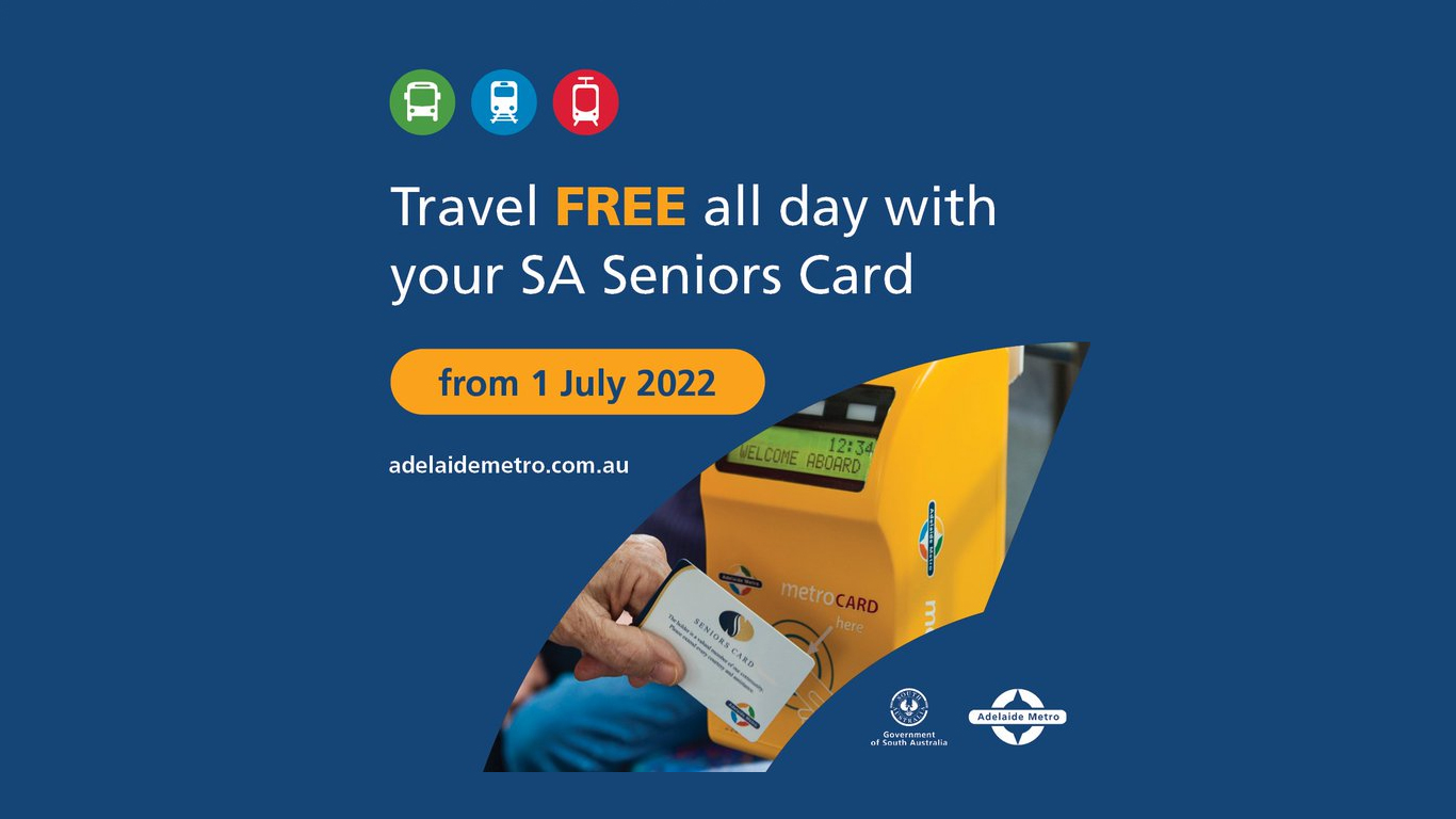 train travel on seniors card
